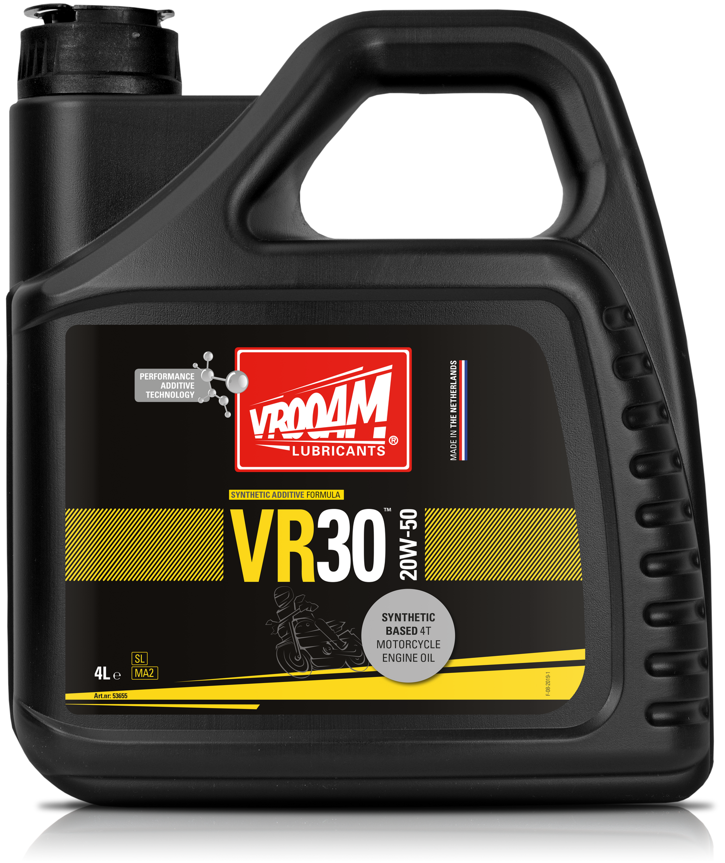 VR30 Allround Synthetic Based 4T Motorcycle Engine Oil SAE 20W-50 1x60L