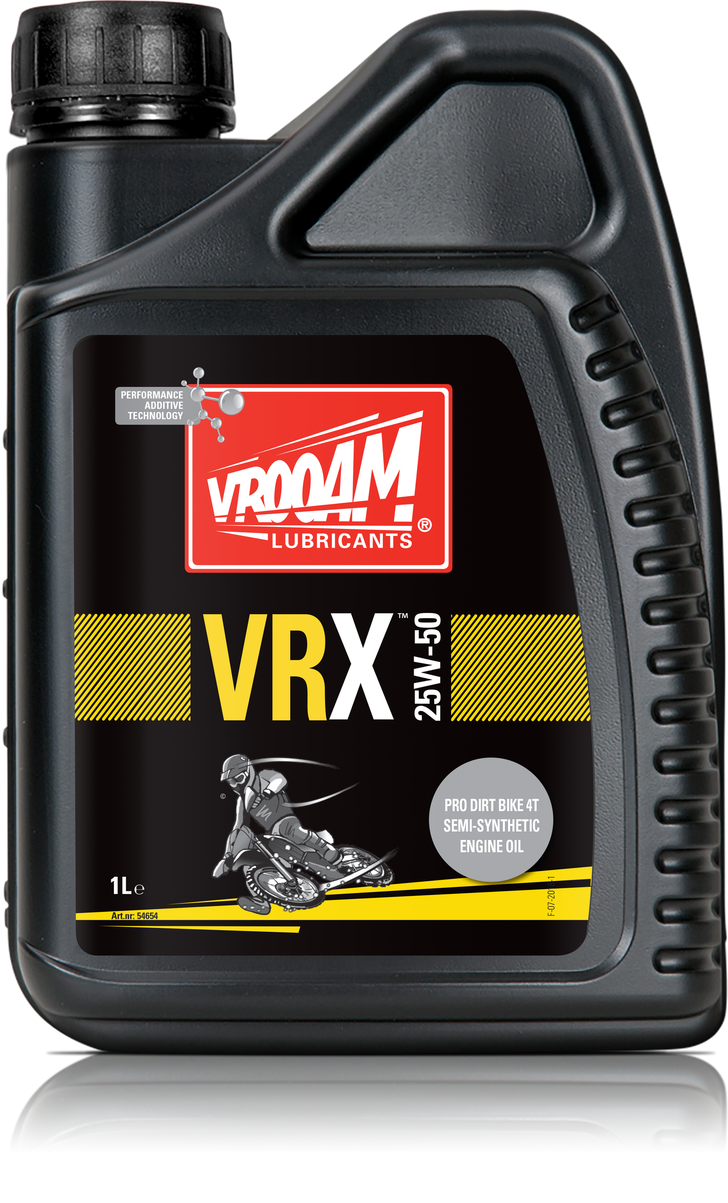 VRX  Pro Dirt Bike 4T motorcycle engine oil SAE 10W-60 12x1L (only sold per carton)