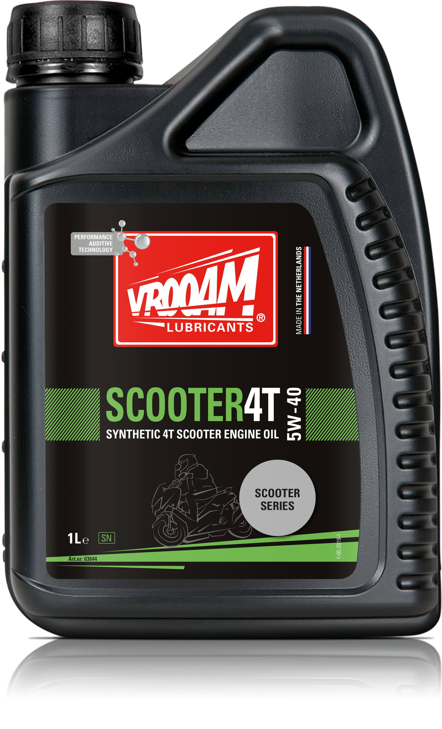 SCOOTER 4T Synthetic 4T Scooter Engine Oil SAE 5W-40 12x1L (only sold per carton)
