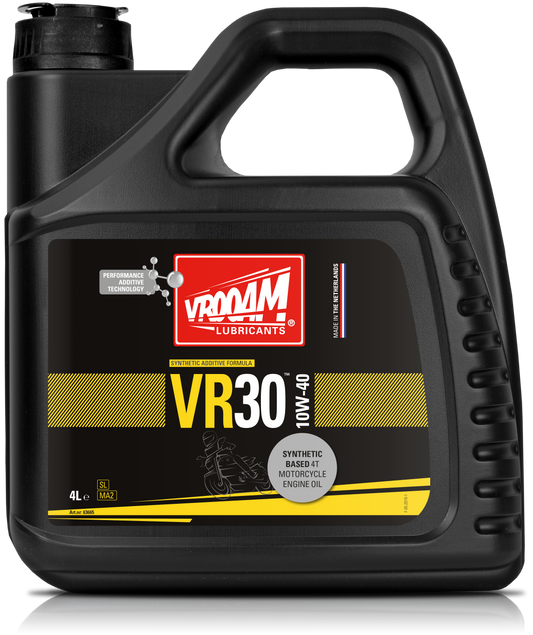 VR30 Allround Synthetic Based 4T Motorcycle Engine Oil SAE 10W-40 1xBULK
