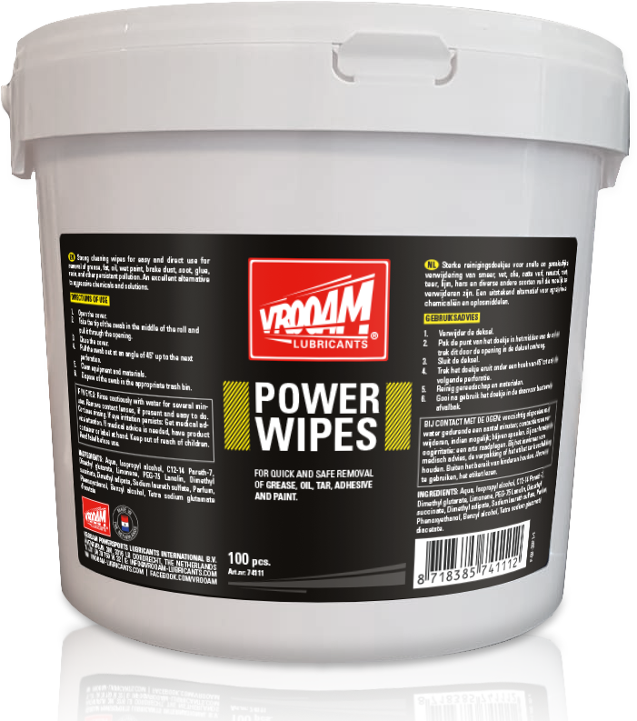 POWER WIPES 4x100pcs (only sold per carton)
