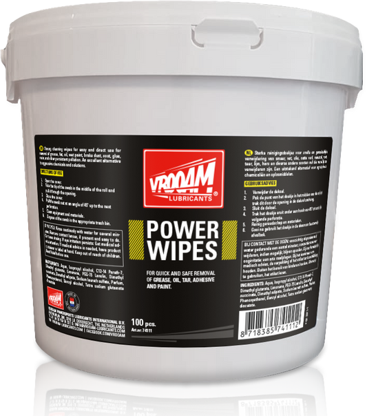 POWER WIPES 4x100pcs (only sold per carton)