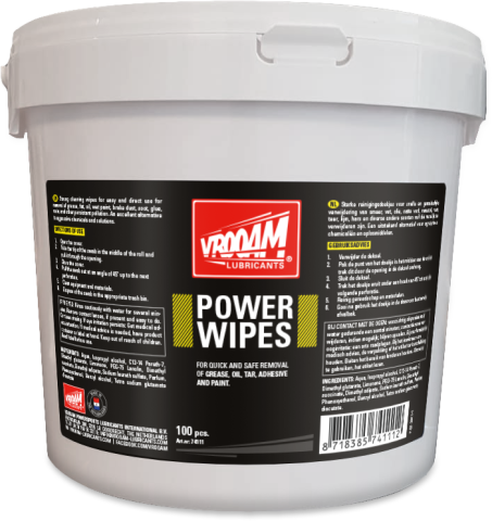 Power wipes 4x100pcs (only solder per carton)
