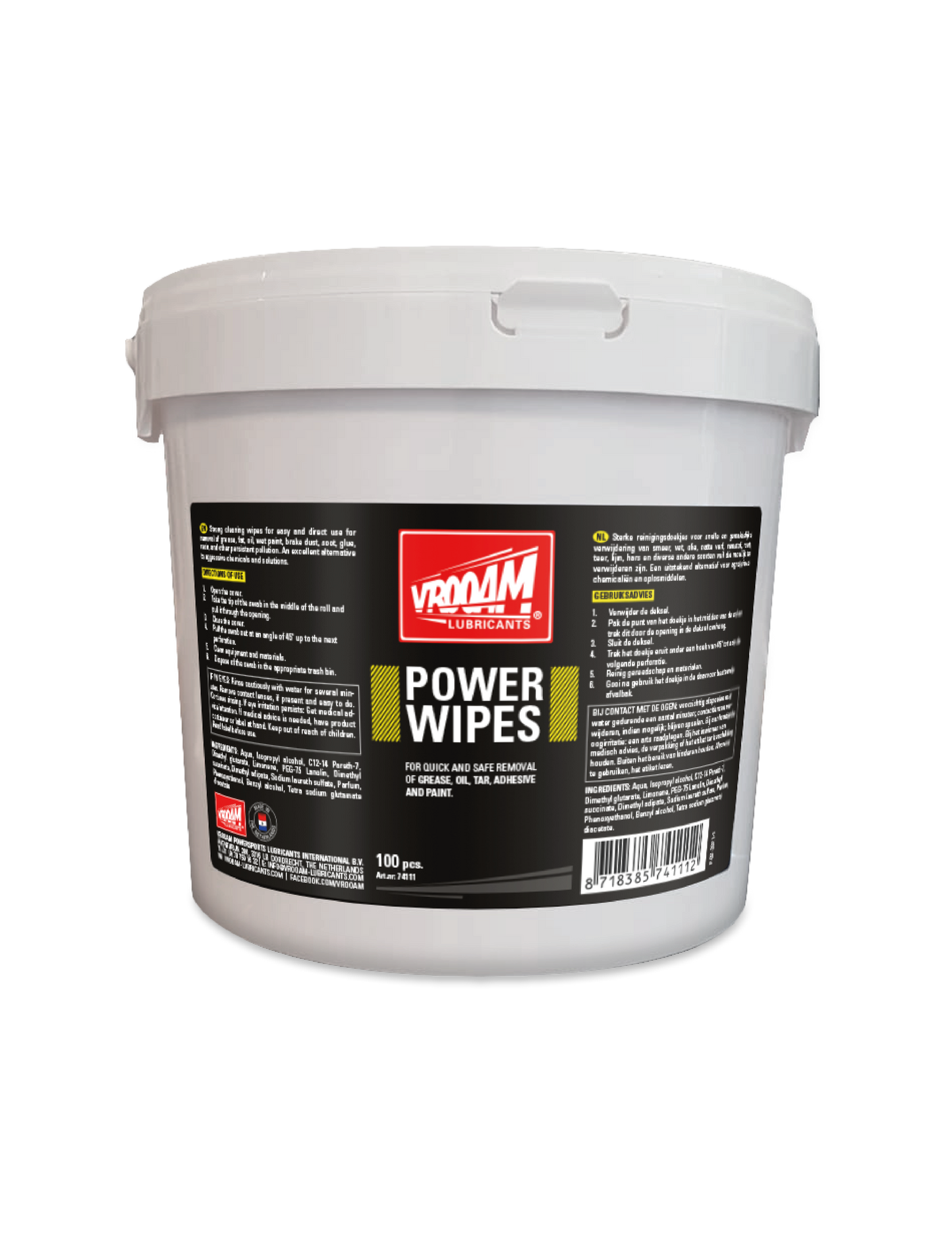 VROOAM Power Wipes