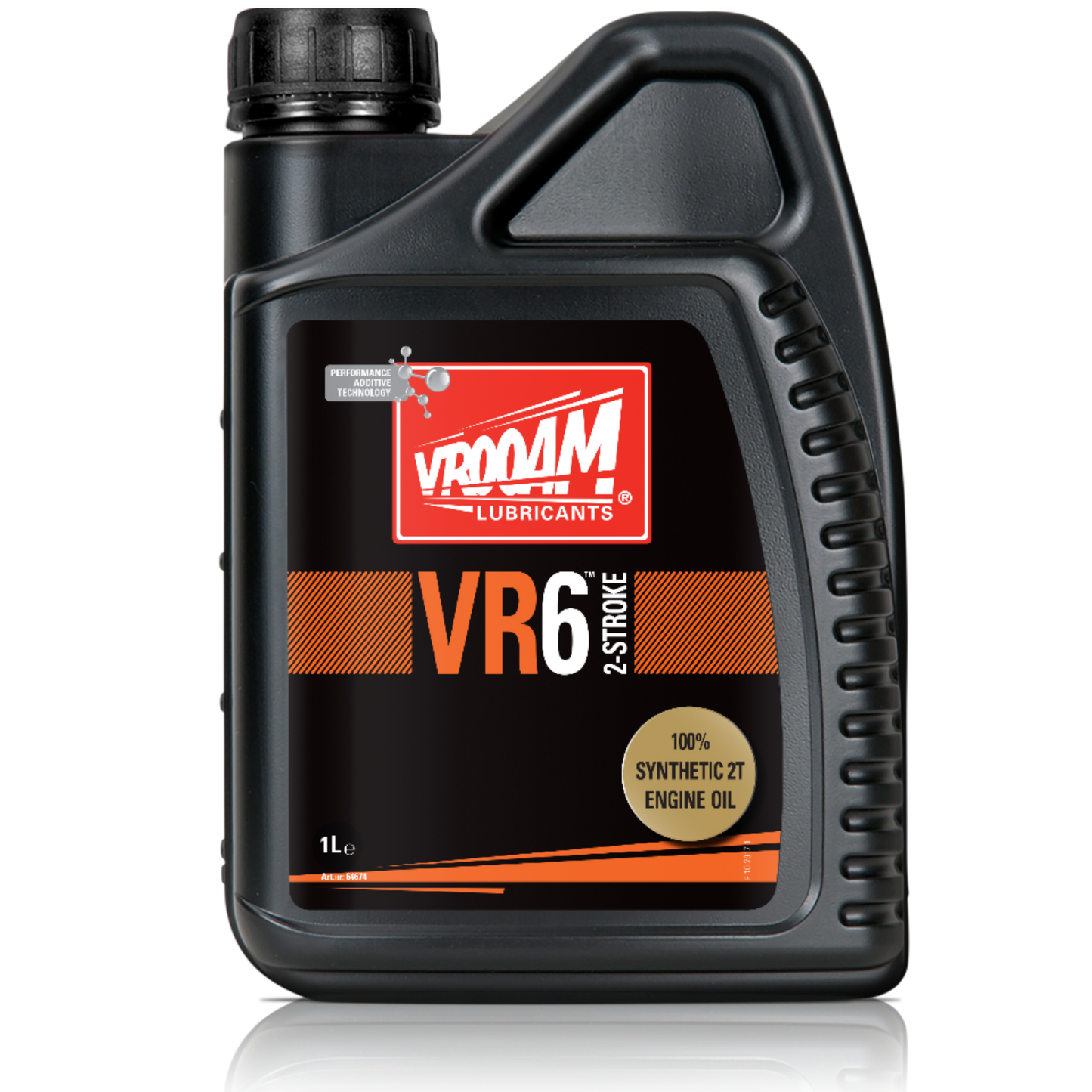 VROOAM VR6 100% Synthetic 2T Engine Oil